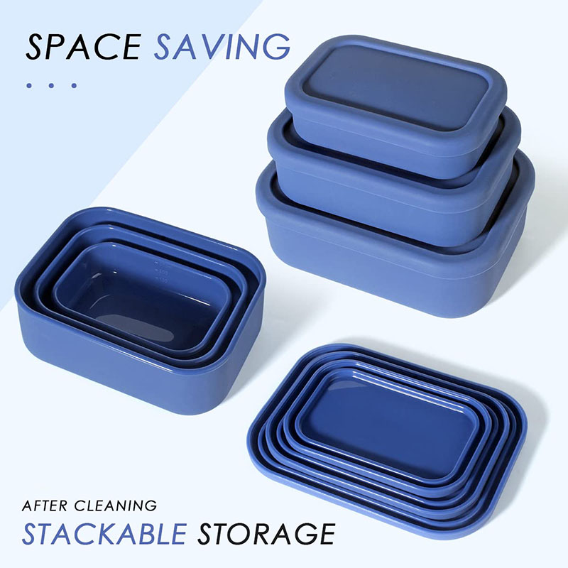 Meal Prep Kitchen - Leak-Resistant Bento Lunch Box Reusable BPA-Free