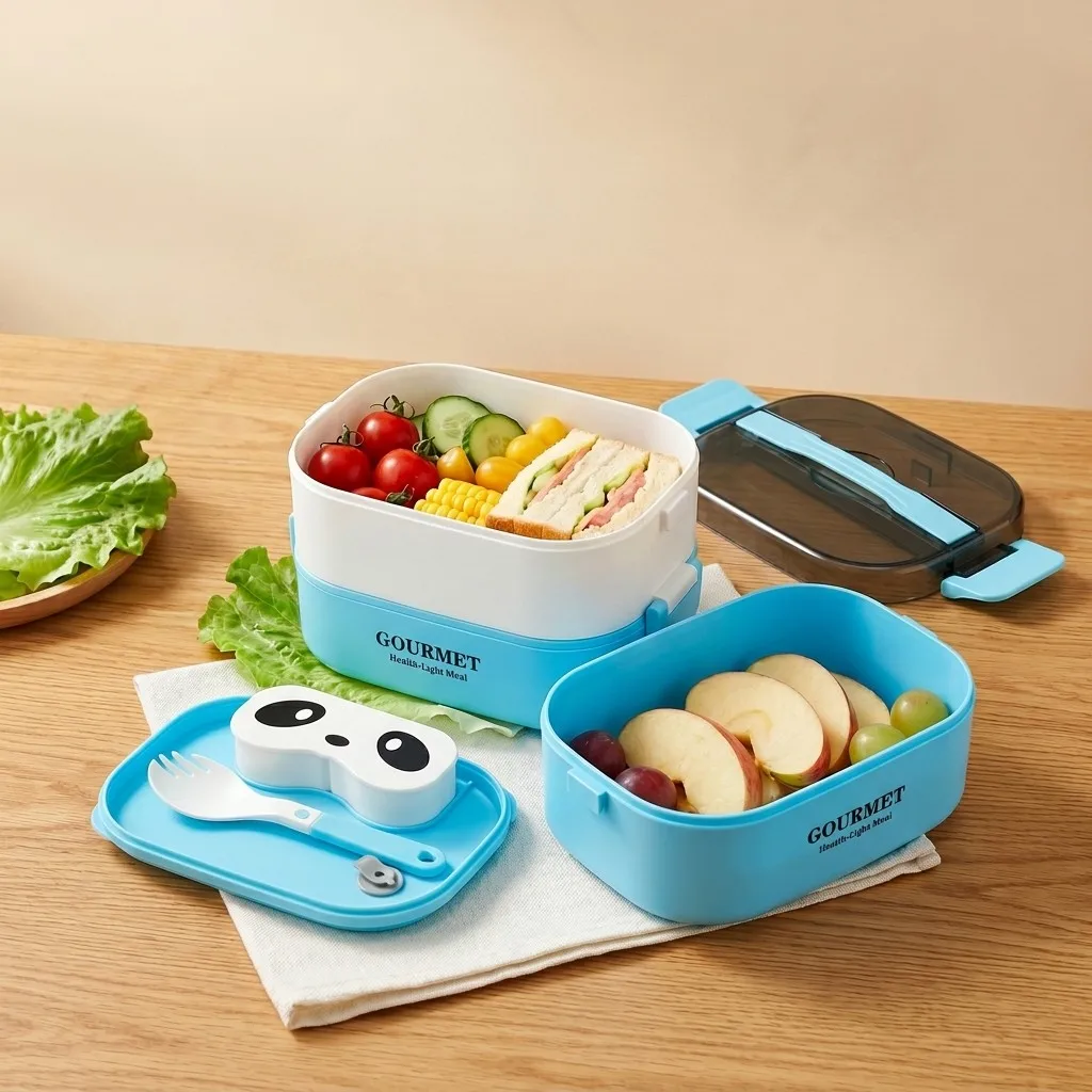 Microwavable Bento Lunch Box K - Meal Prep Or Prep Meal ulasan dan harga