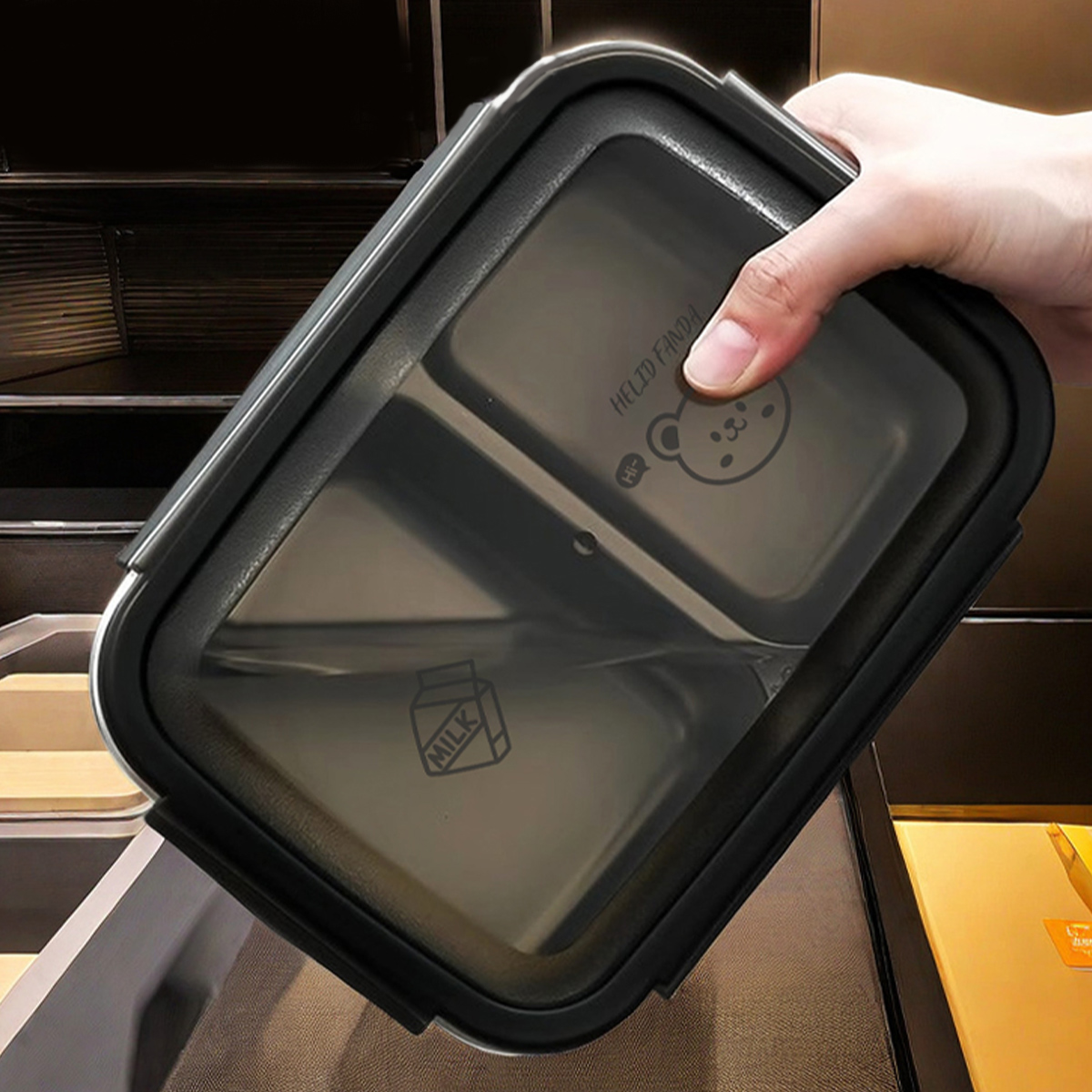 WORTHBUY 2/3 Grids 304 Stainle - Meal Prep Bowl ulasan dan harga