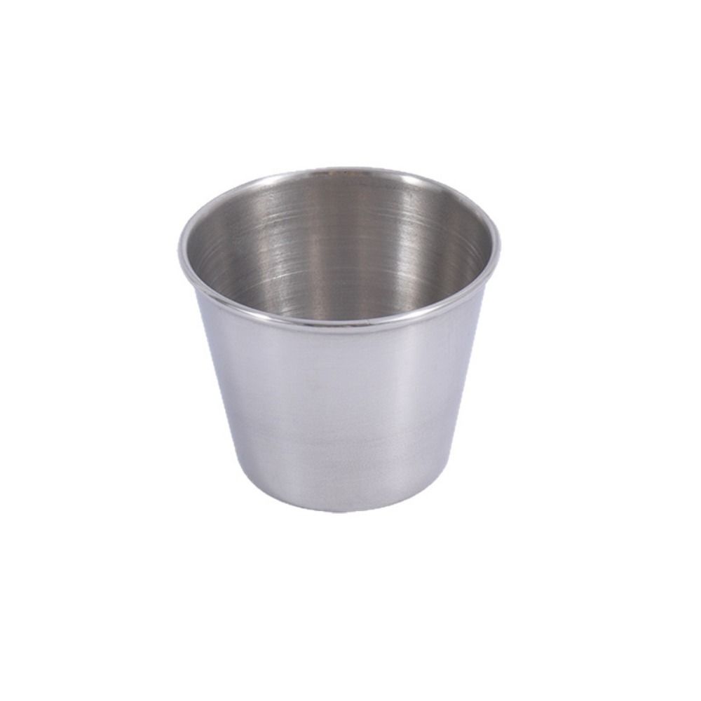 12PCS/SET Stainless Steel Dipp - Sauce Dipping Cup ulasan dan harga