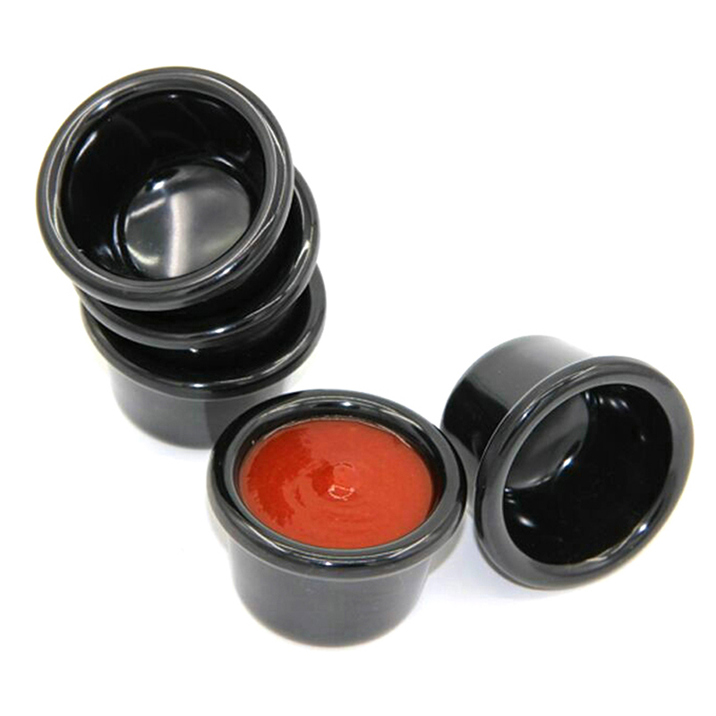 ● Sauce Bowl Gravy Boats Round - Sauce Dipping Cup ulasan dan harga