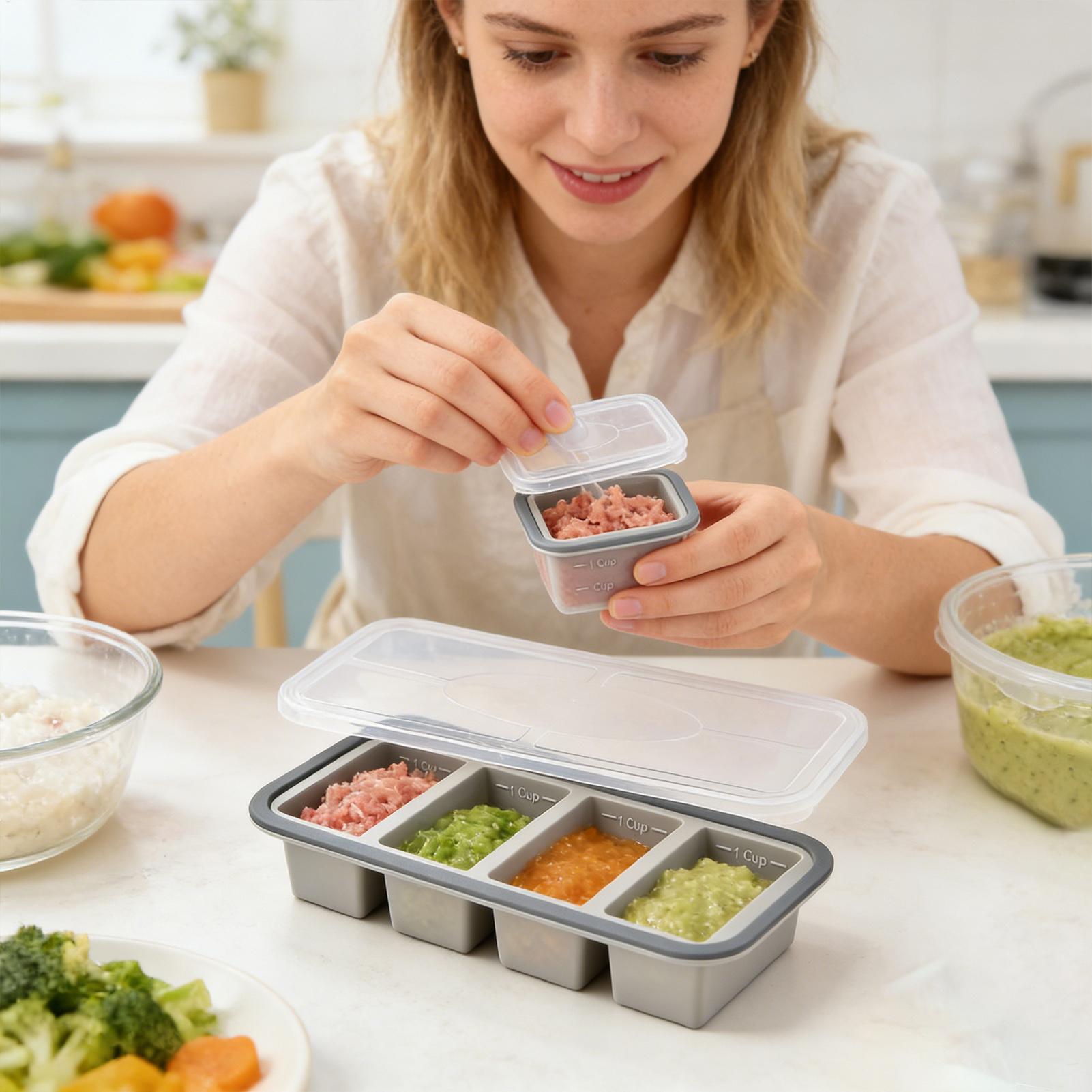 Silicone Freezer Molds Easy Re - Meal Prep Template ulasan dan harga