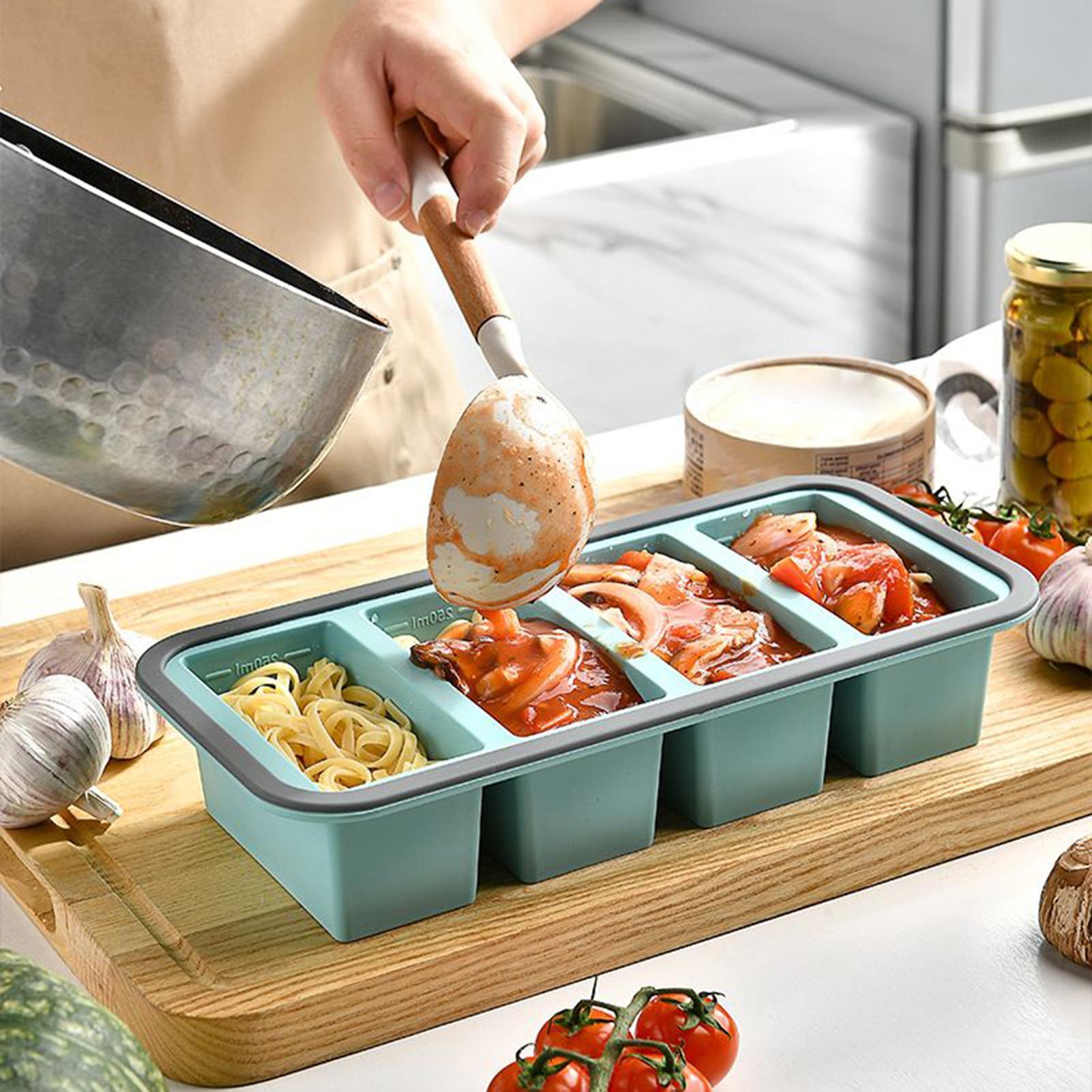 Silicone Freezer Molds Easy Re - Meal Prep Template ulasan dan harga