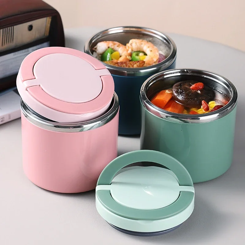630/1000ml Insulated Food Jar, - Meal Prep Bowl ulasan dan harga