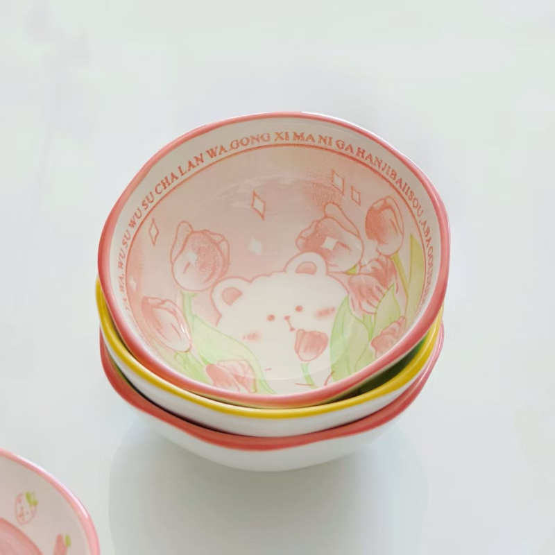 4Pcs Cute Rabbit and Bird Tast - Sauce Dipping Cup ulasan dan harga
