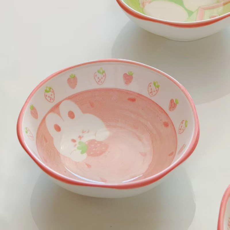 4Pcs Cute Rabbit and Bird Tast - Sauce Dipping Cup ulasan dan harga