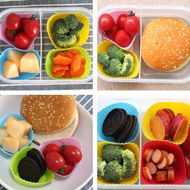 Lunch Box Divider Cup Reusable - Meal Prep Template ulasan dan harga