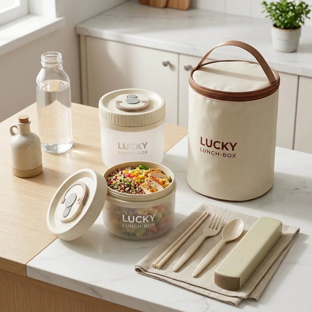 Microwavable Plastic Lunch Box - Meal Prep Or Prep Meal ulasan dan harga