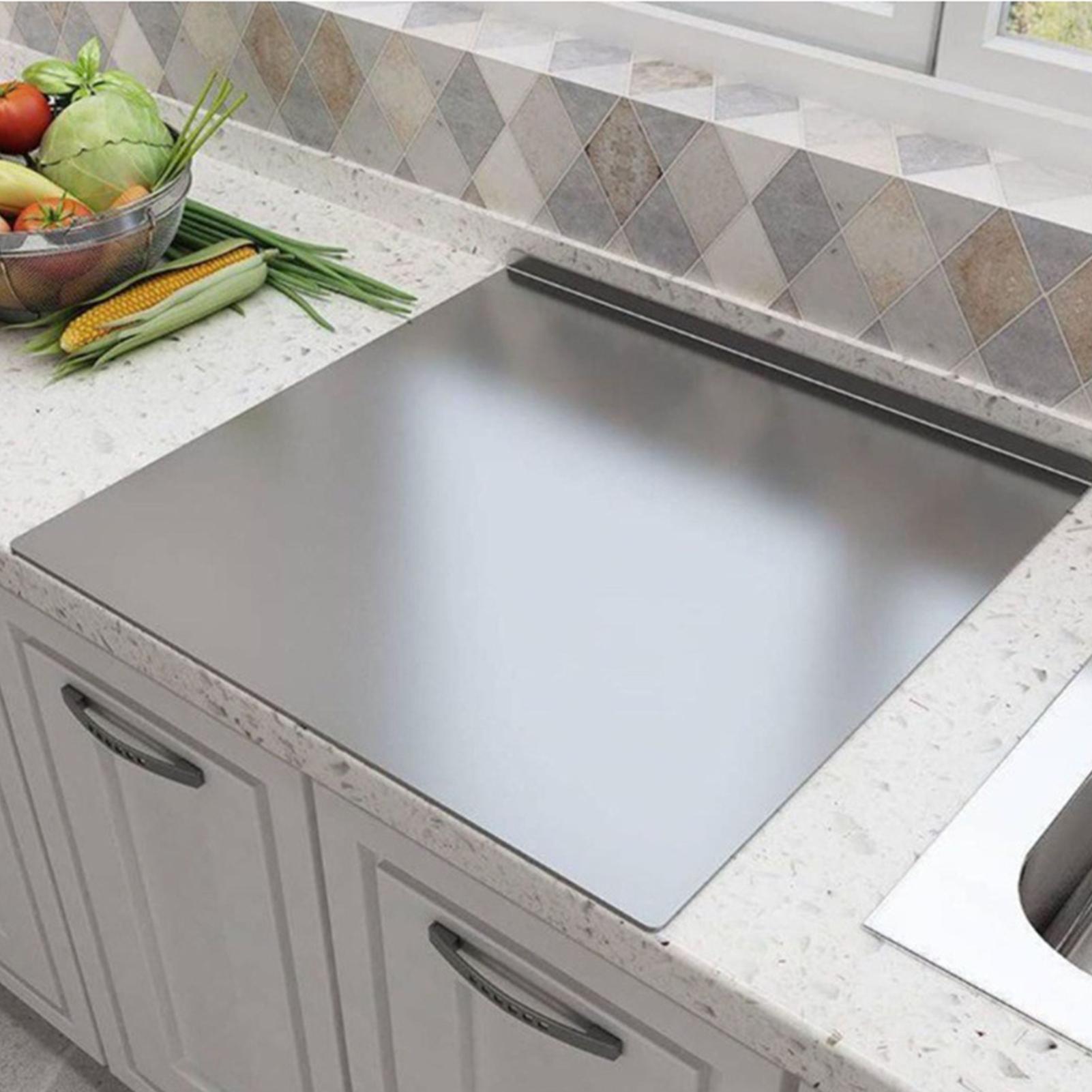 Stainless Steel Cutting Board  - Meal Prep Kitchen ulasan dan harga