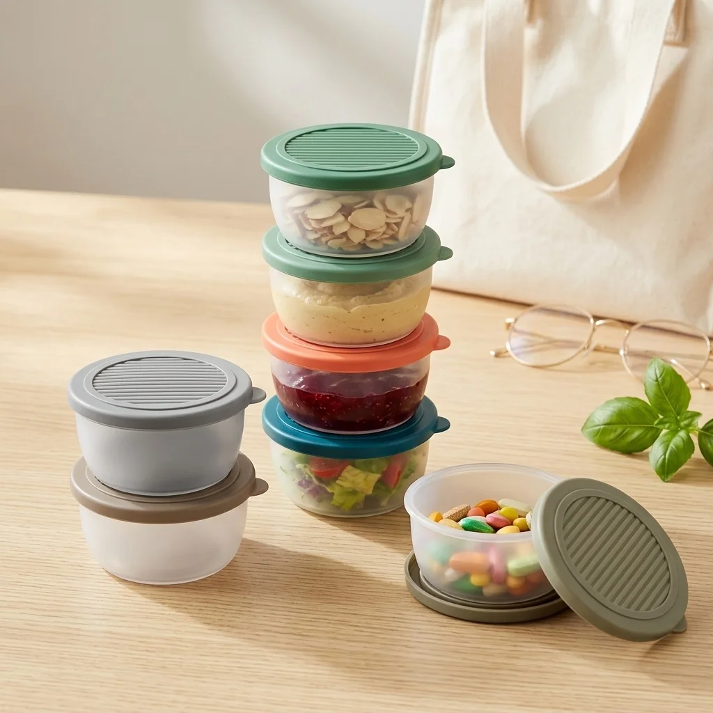 2/6Pcs Mini Plastic Dressing S - Sauce Dipping Cup ulasan dan harga