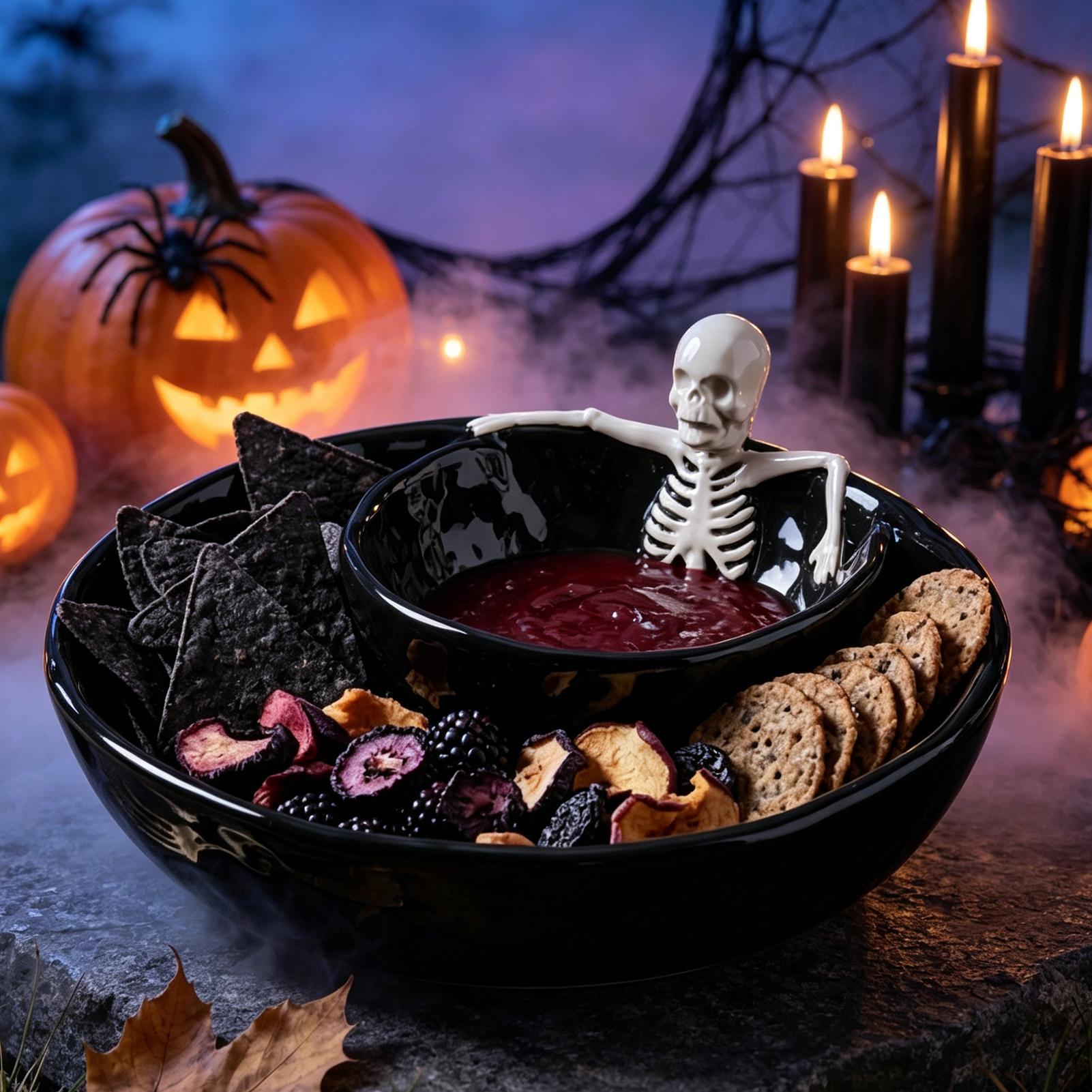 Dipping Bowls Halloween Double - Meal Prep Bowl ulasan dan harga