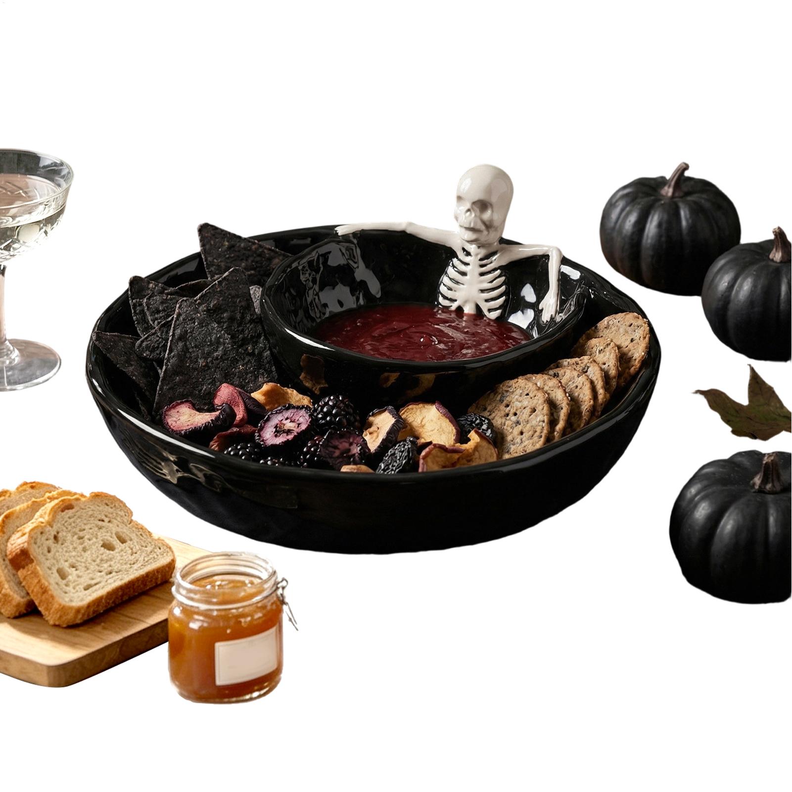 Dipping Bowls Halloween Double - Meal Prep Bowl ulasan dan harga