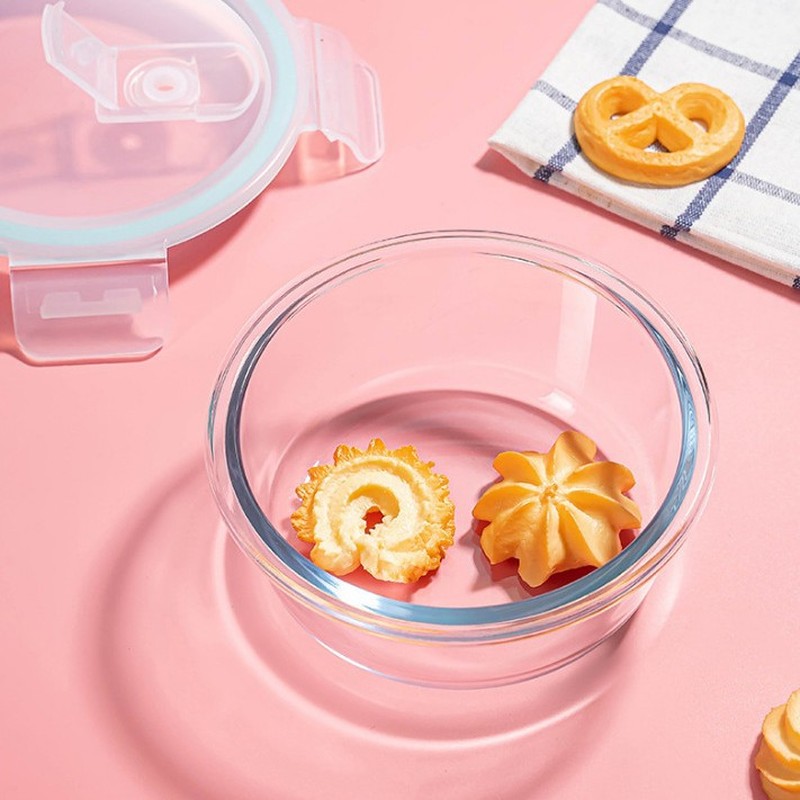 Home Kitchen Minimalist Glass  - Meal Prep Bowl ulasan dan harga