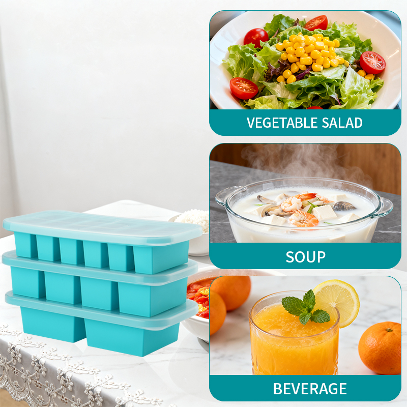 2 or 3-piece Silicone Freezer  - Meal Prep Or Prep Meal ulasan dan harga