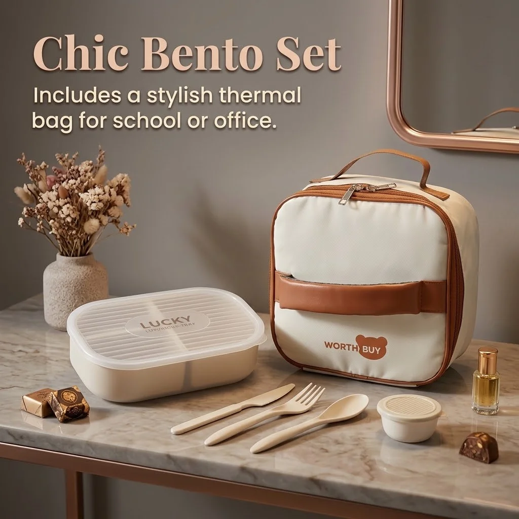 3 Compartment Plastic Bento Lu - Meal Prep Or Prep Meal ulasan dan harga