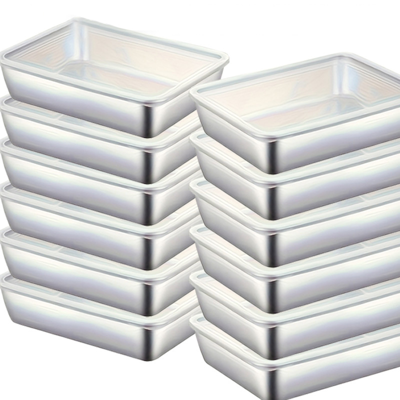 4pcs Stainless Steel Food Stor - Meal Prep Kitchen ulasan dan harga