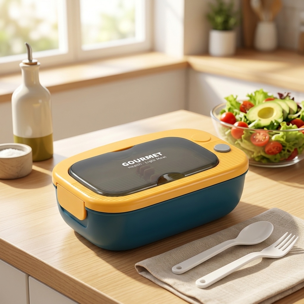Plastic Bento Lunch Box 2 Comp - Meal Prep Or Prep Meal ulasan dan harga