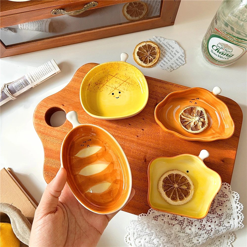 Creative Bread Shaped Ceramic  - Sauce Dipping Cup ulasan dan harga