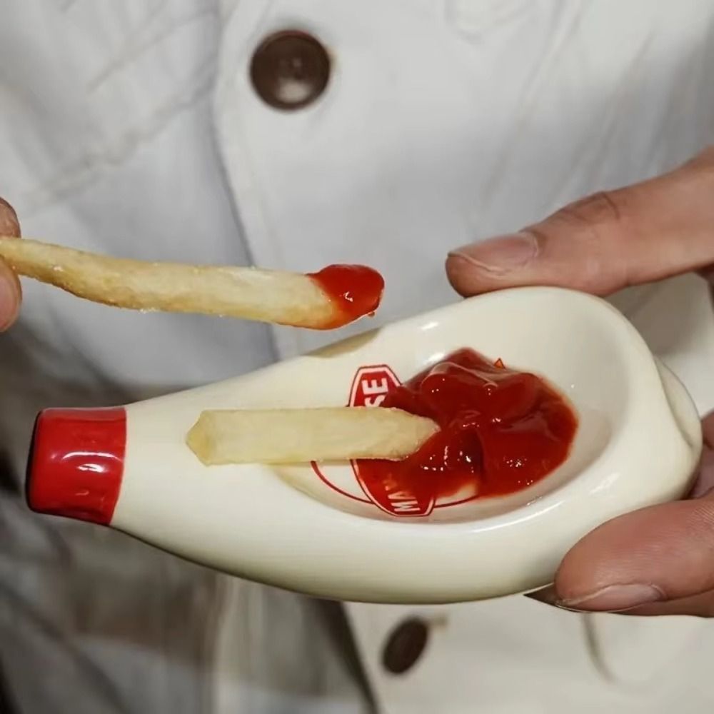 New Tomato Shaped Sauce Plates - Sauce Dipping Cup ulasan dan harga