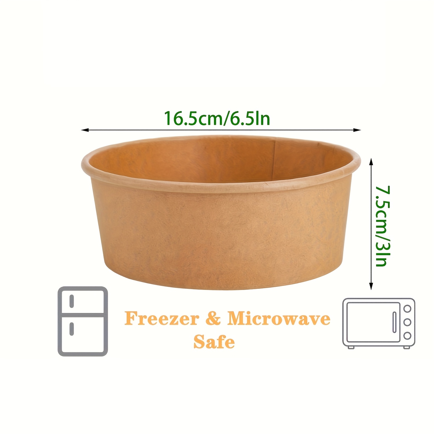 44Oz/1300Ml 25/50 Pack Paper B - Meal Prep Bowl ulasan dan harga