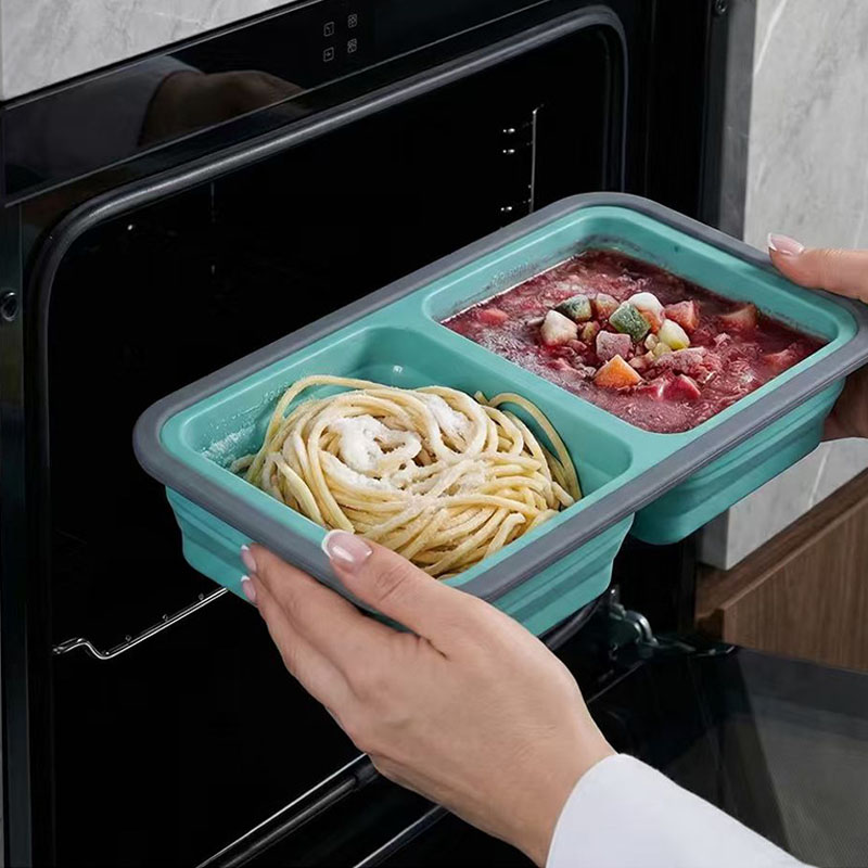 Freezer Tray with Lid 2 pcs Si - Meal Prep Template ulasan dan harga