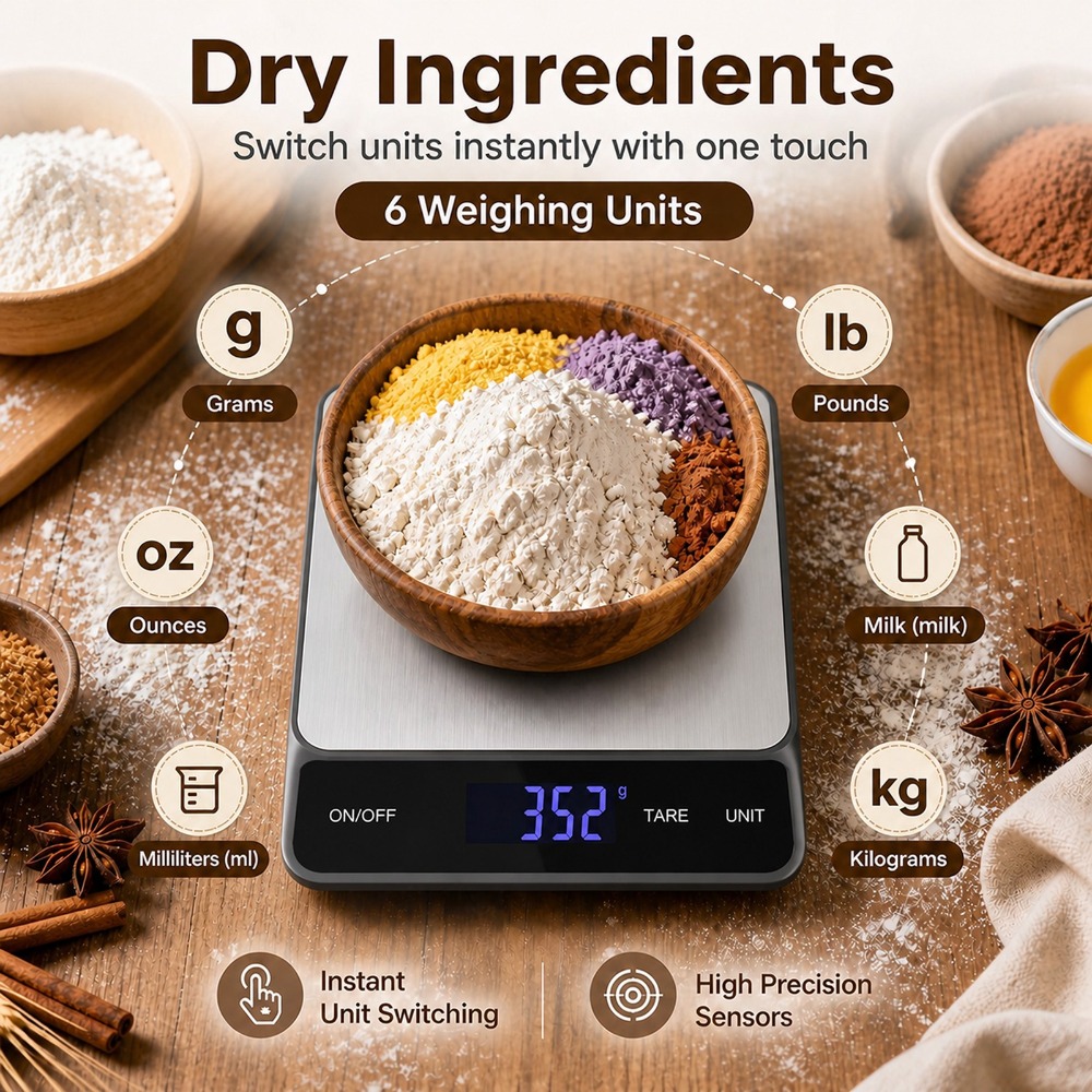 Waterproof Digital Kitchen Sca - Meal Prep Kitchen ulasan dan harga