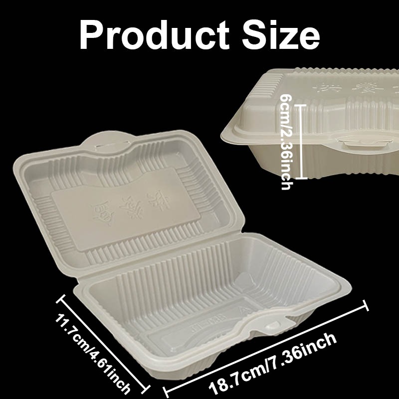 10/20PCS Disposable Lunch Boxe - Meal Prep Bowl ulasan dan harga
