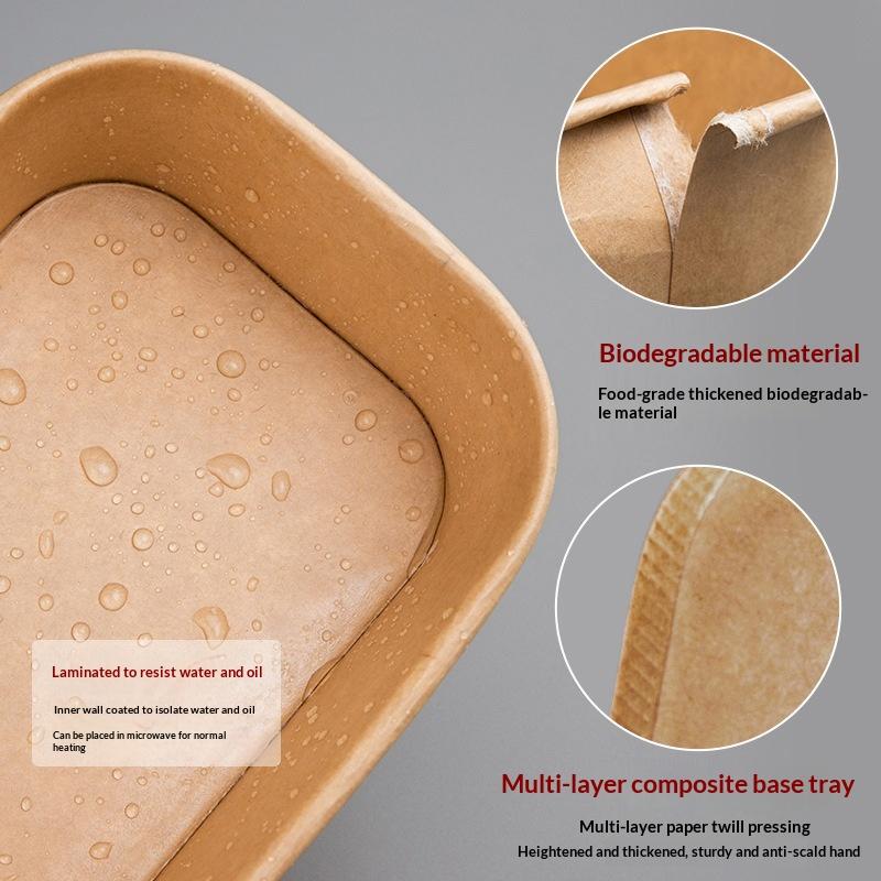 * 10PCS/Set Disposable Lunch B - Meal Prep Bowl ulasan dan harga